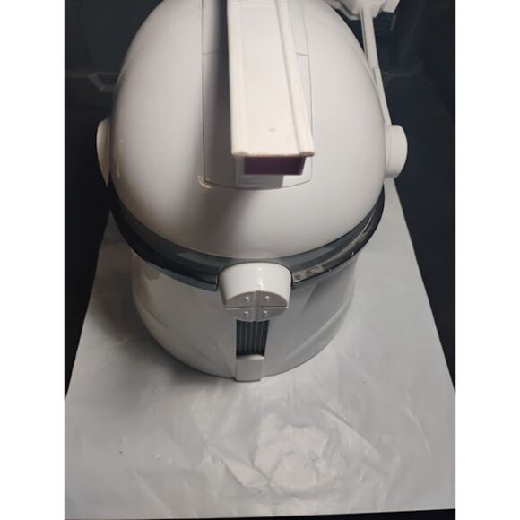 2008 Star Wars Clone Storm Trooper Talking Voice Changing Helmet W/Light Works - Picture 12 of 15